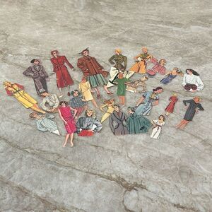 Vintage Fashion Cut Outs